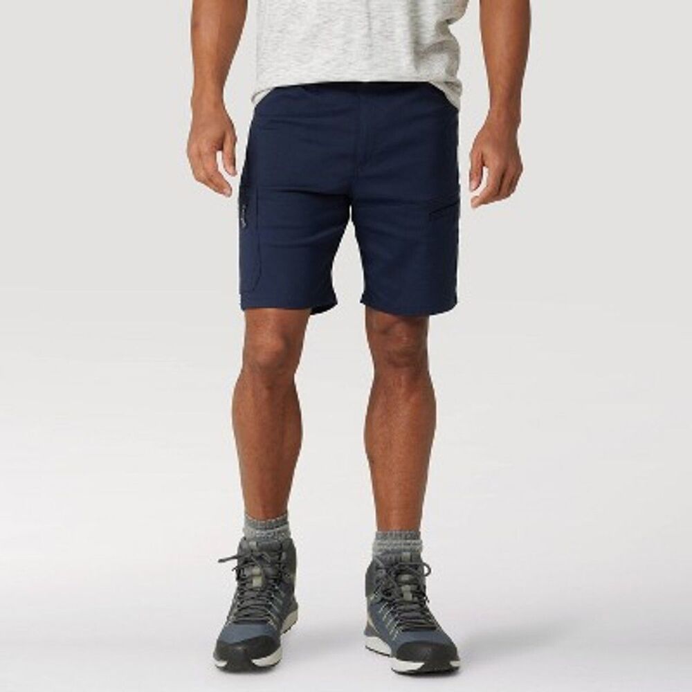 WRANGLER MEN'S ATG  RELAXED FIT UTILITY SHORTS SAPPHIRE BLUE Size 42 - NEW